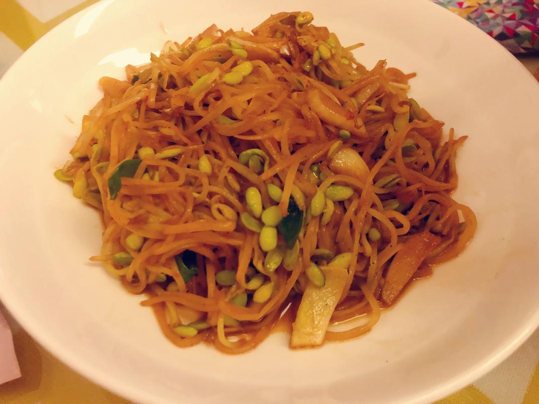 素炒豆芽（东北版）