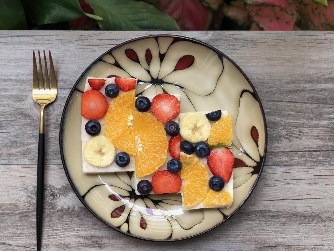 花样水果吐司