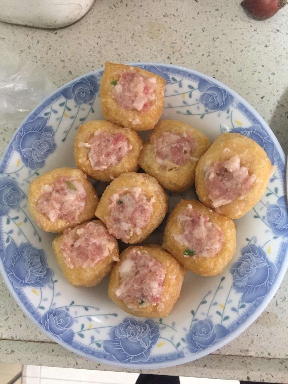 筱筱的筱筱做的酿豆腐泡