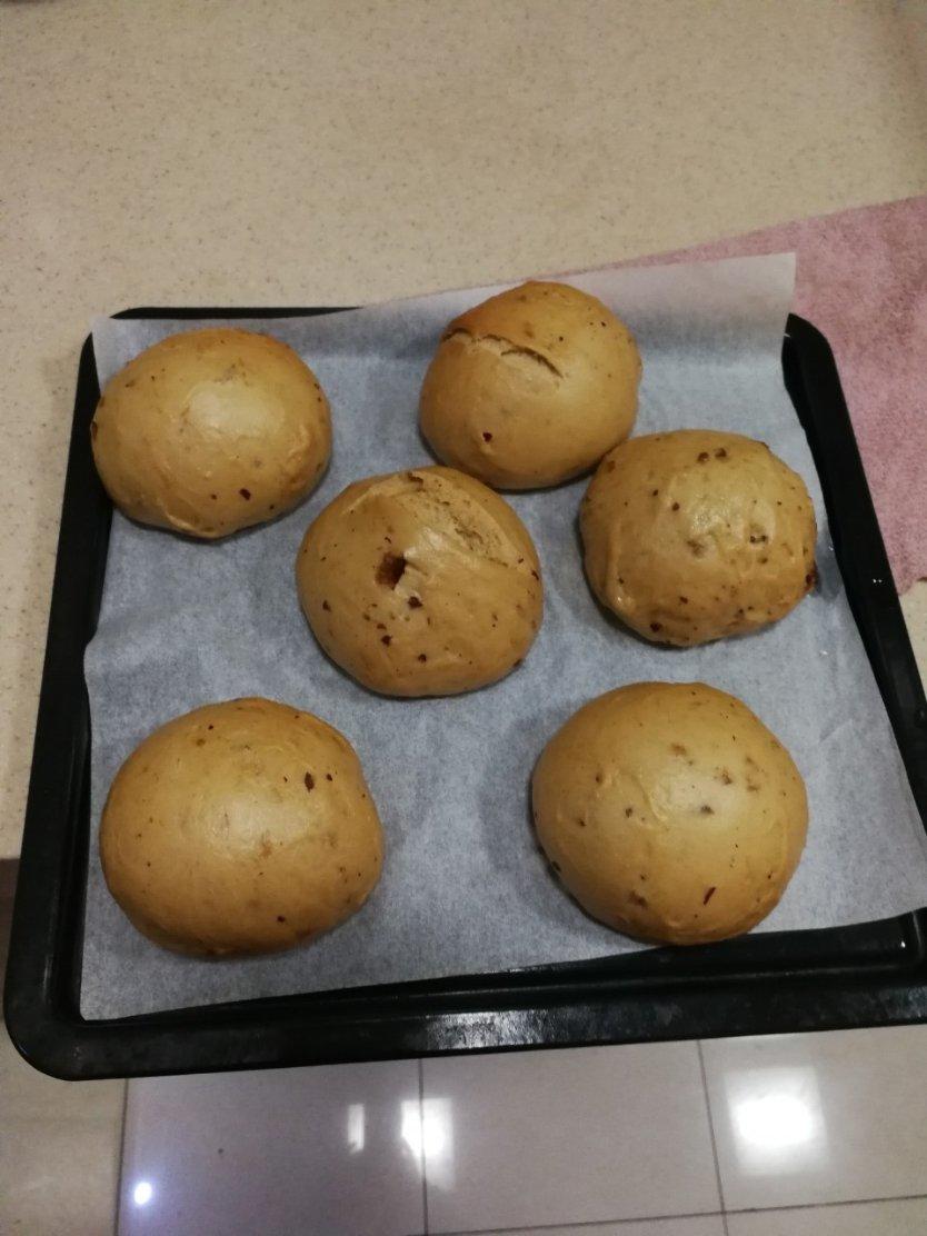 红糖桂圆馒头
