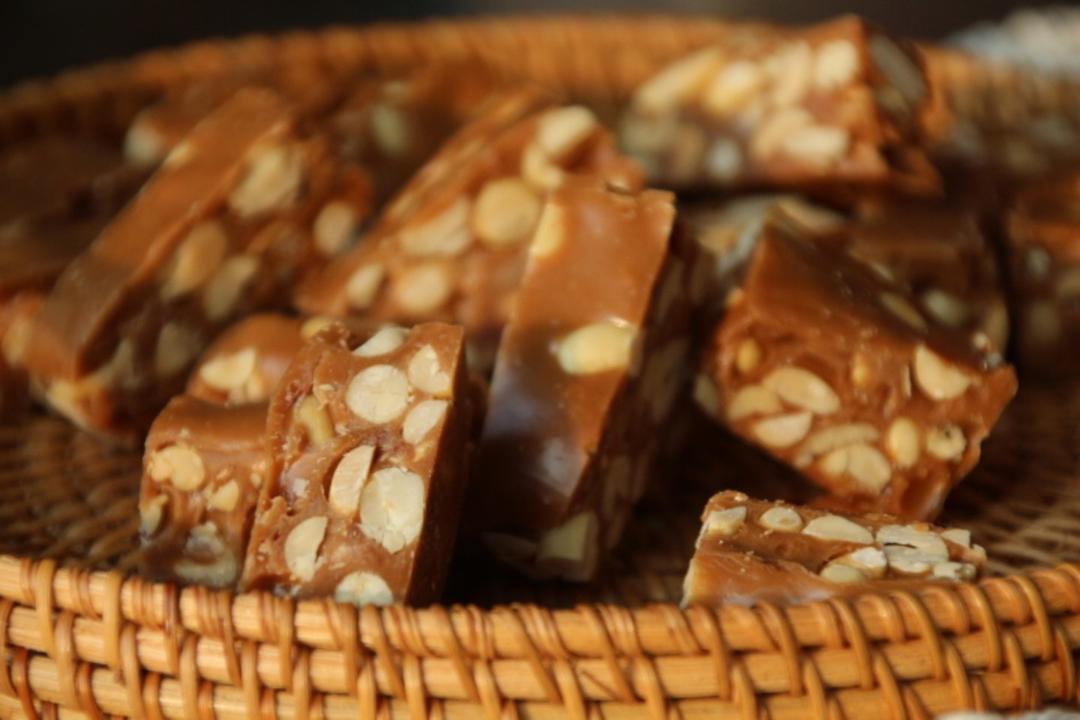 海盐杏仁太妃糖