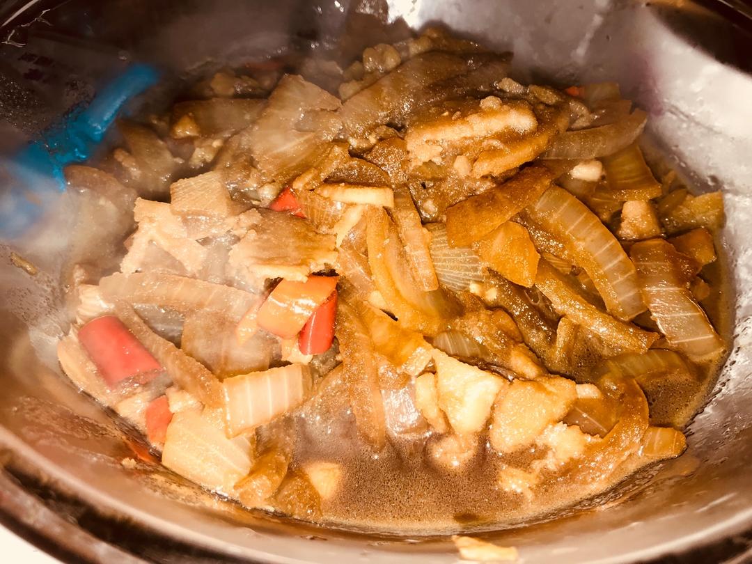 洋葱炒土豆
