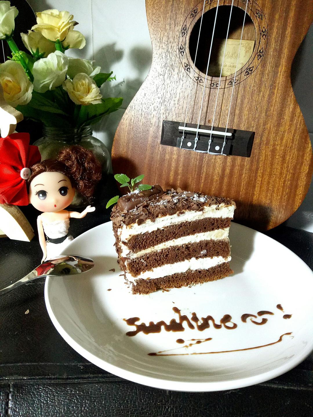 巧克力蛋糕   电饭煲版6寸（小增菜谱）