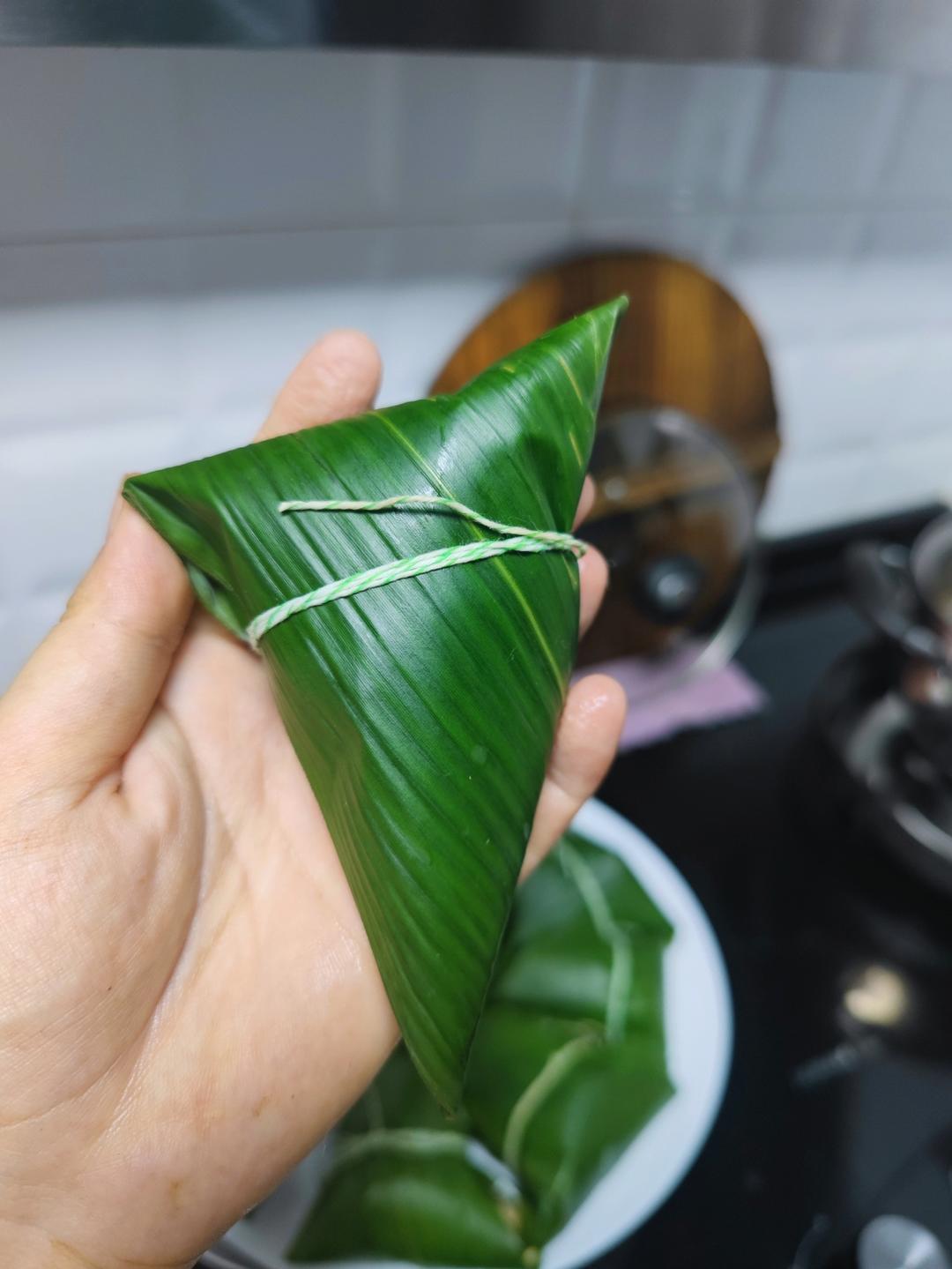 好友麻麻分享的❤️爱心肉粽
