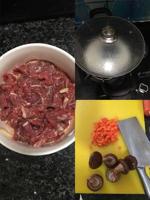牛肉胡萝卜香菇粥的做法 步骤3