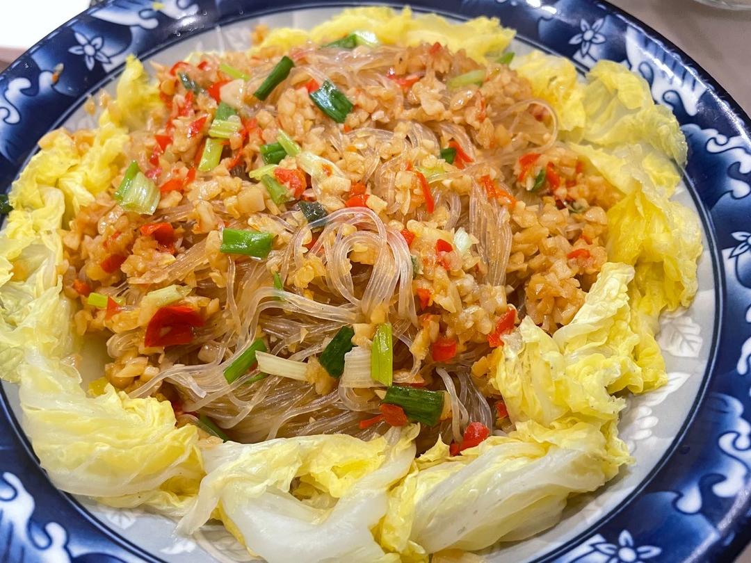 蒜蓉粉丝娃娃菜