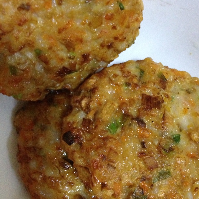 香煎虾饼