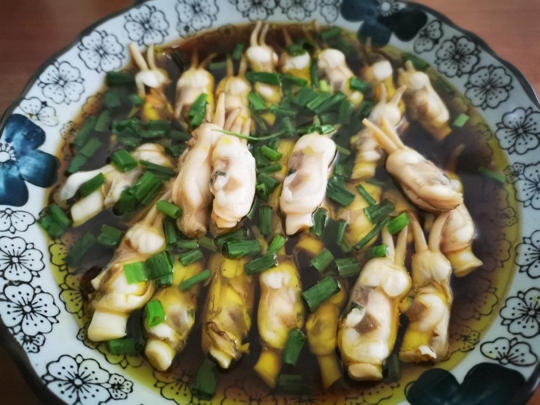 葱油蛏子