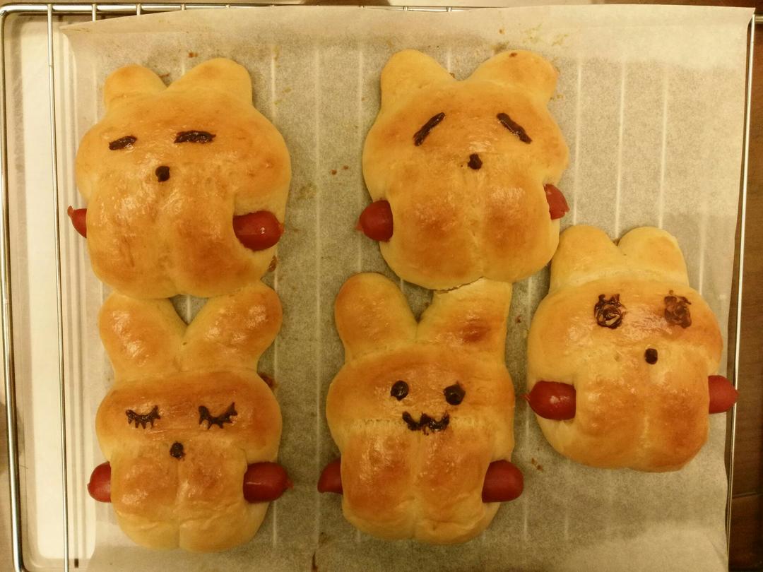 小兔子热狗包