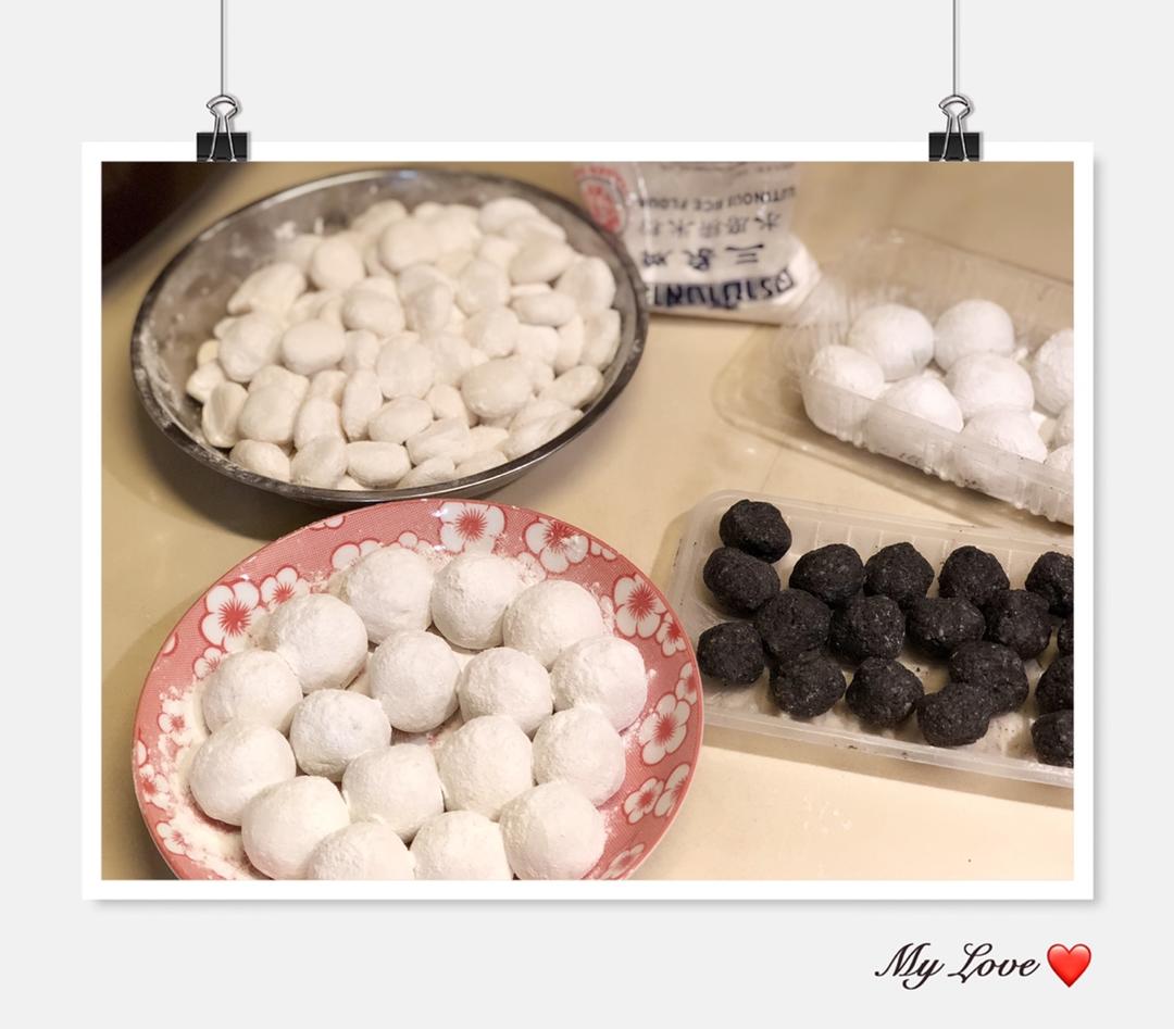 家传黑芝麻汤圆馅心
（黑洋酥）