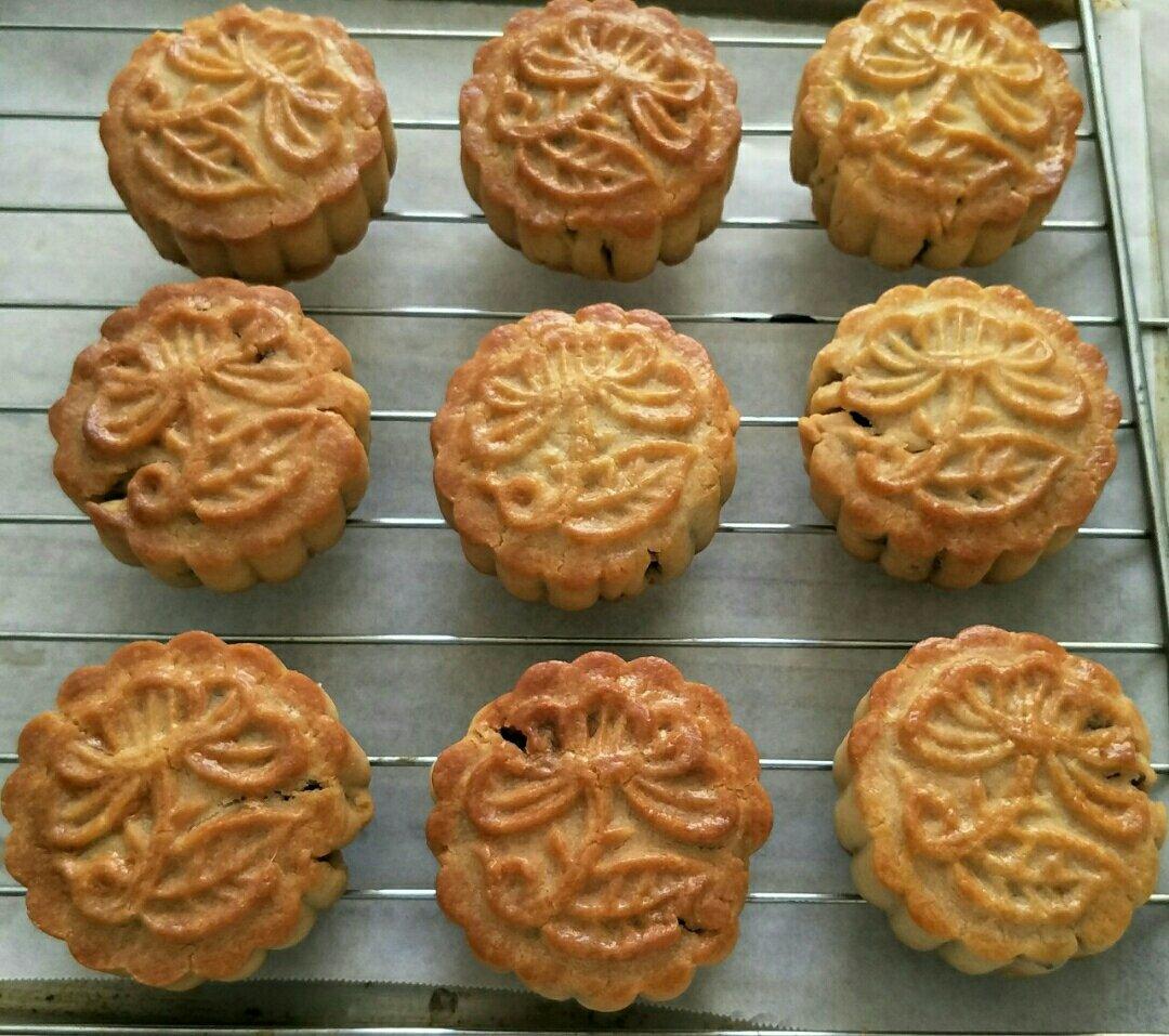 五仁月饼～不用转化糖浆的版本