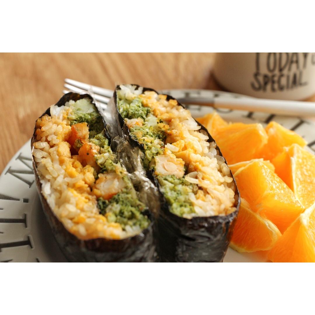 不用捏的饭团(おにぎらず)