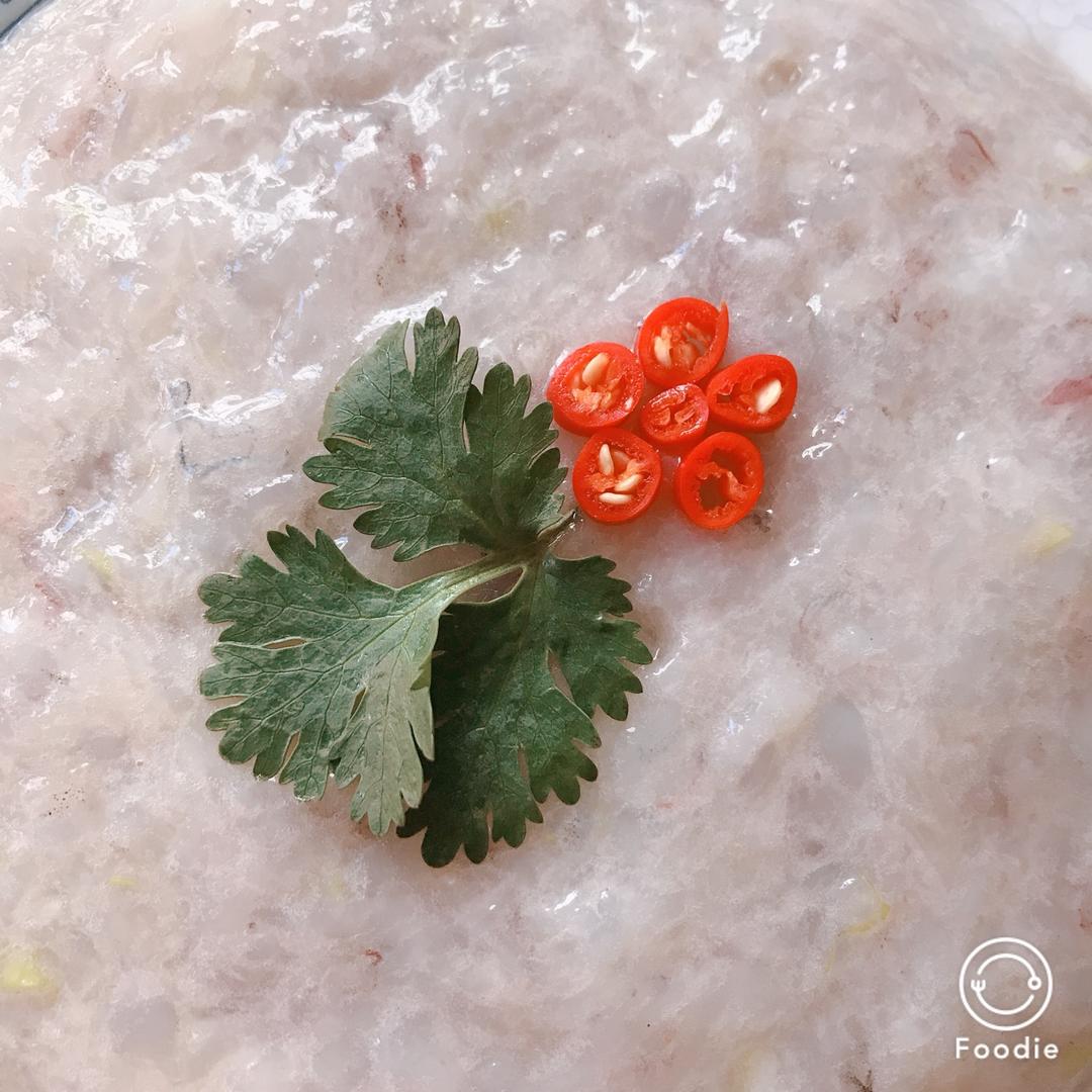 不加粉的Q弹虾滑