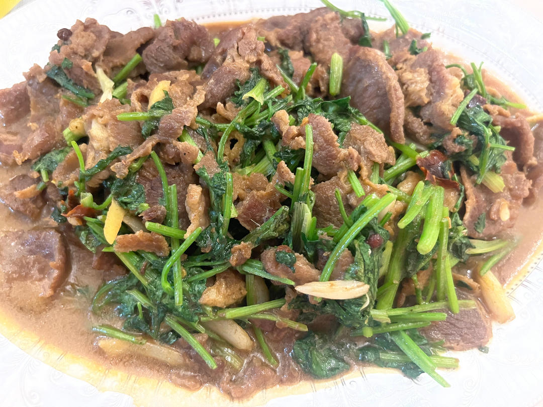 香菜牛肉
