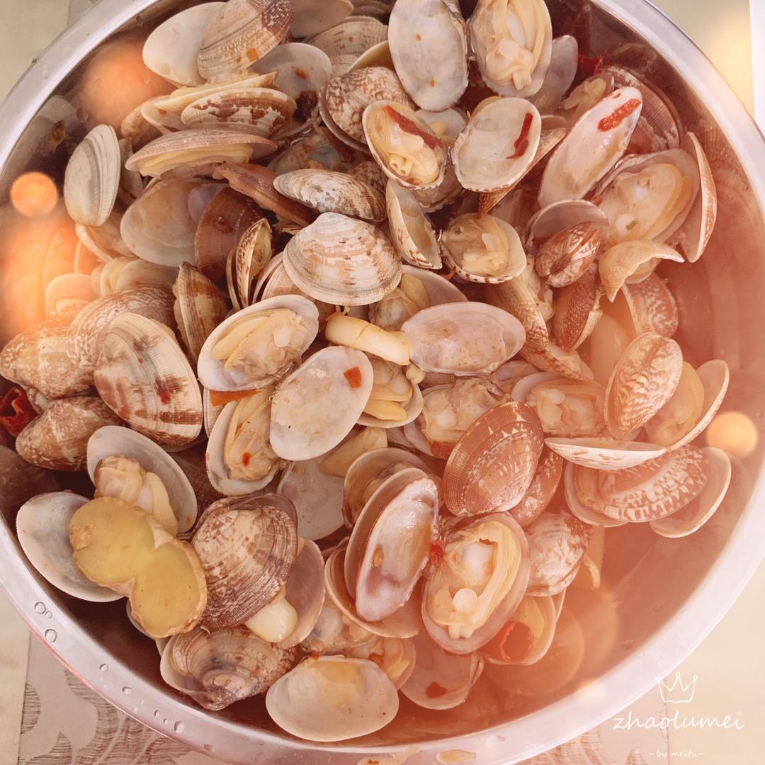 好吃又简单的辣炒花蛤