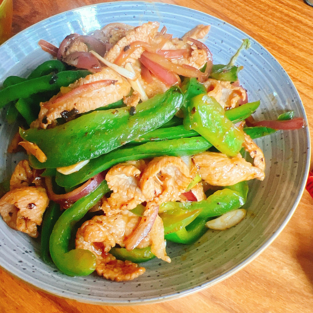 小炒猪颈肉