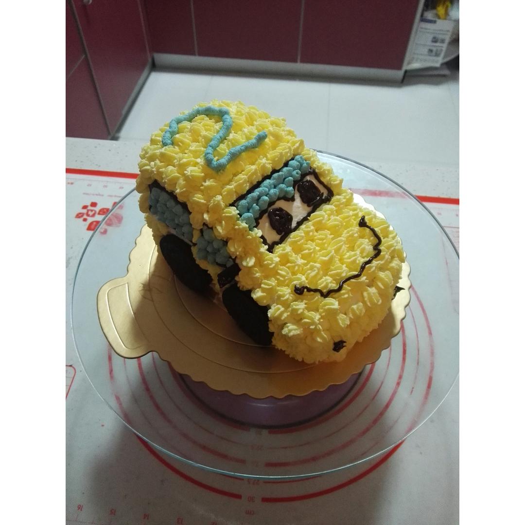 萌萌小汽车蛋糕