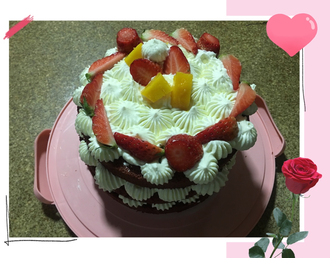❤️红丝绒蛋糕🎂