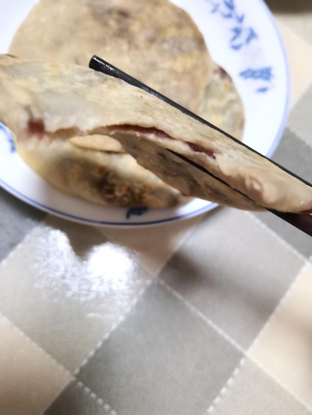 烫面紫薯饼
