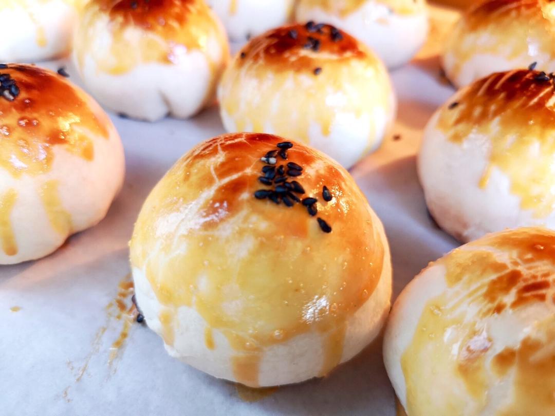 新手蛋黄酥（不用手套膜）