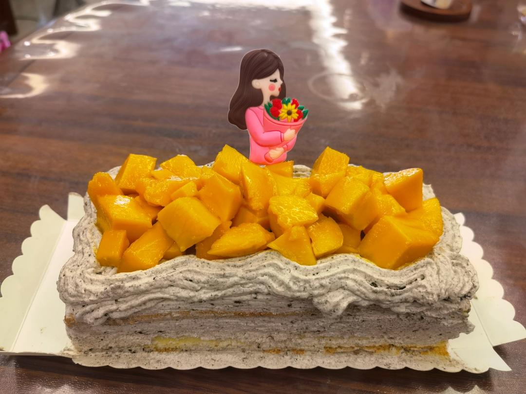 不用裱花的海盐奥利奥奶油蛋糕