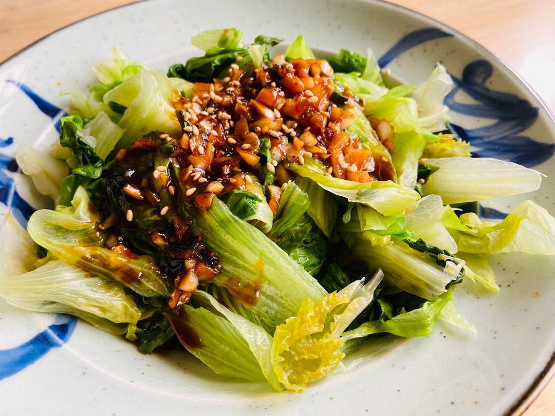 蚝油蒜蓉生菜