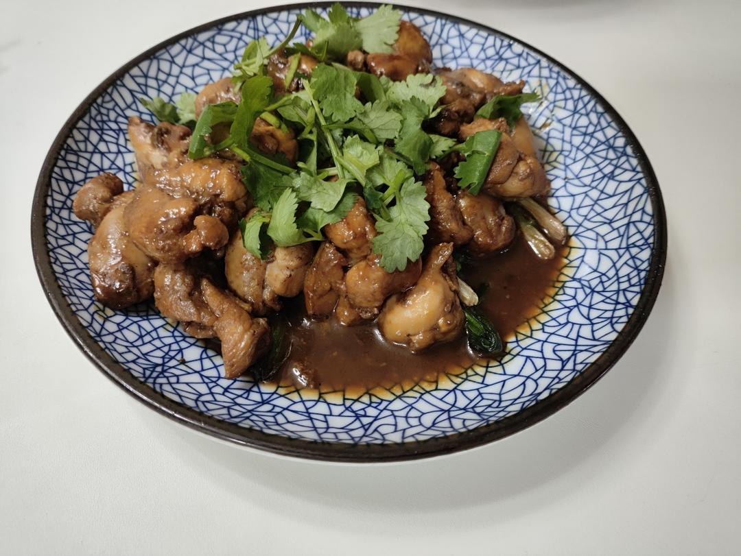 葱油焖鸡