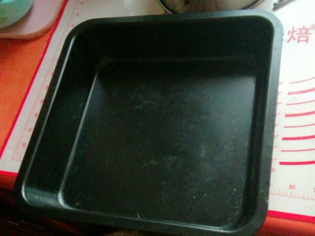 9寸方形蛋糕的做法