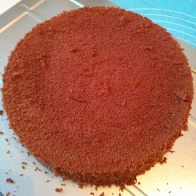 巧克力戚风蛋糕