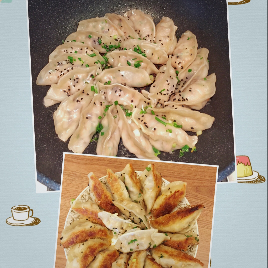 早餐来一锅香脆的生煎饺子