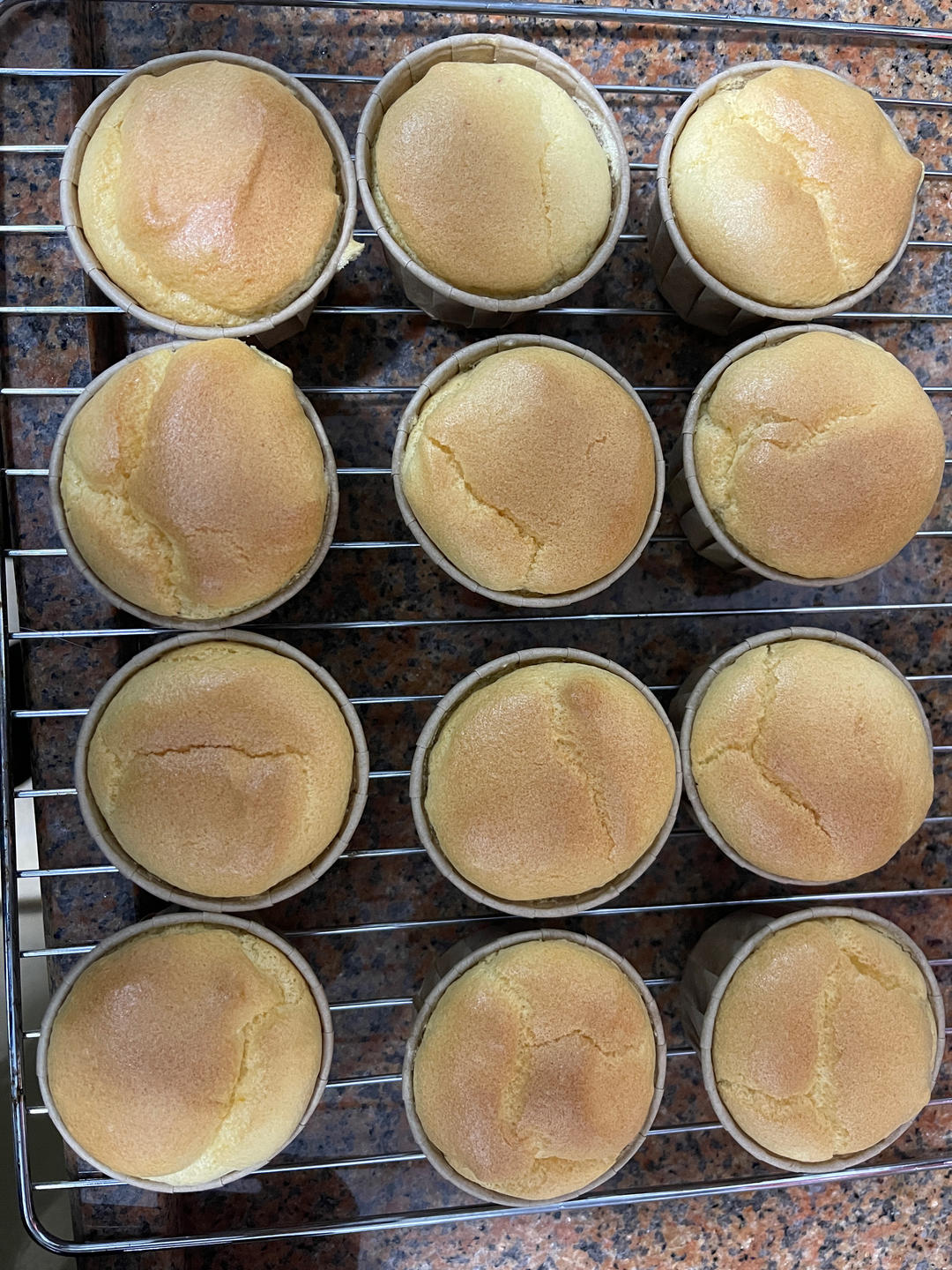 ㊙️不塌不裂纸杯戚风蛋糕