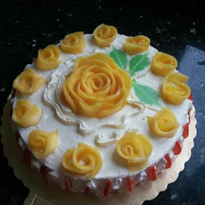 《Tinrry下午茶》教你做芒果流心慕斯（6寸配方）