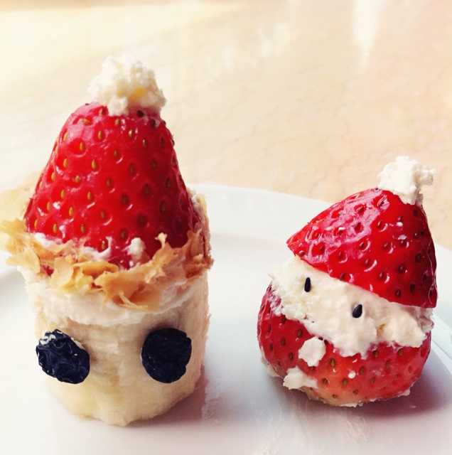 草莓圣诞老人、圣诞雪人