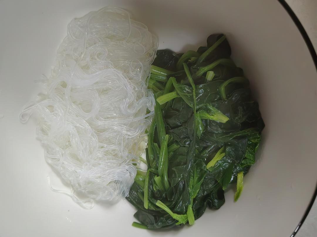 万能凉拌菜料汁（凉拌菠菜粉丝）