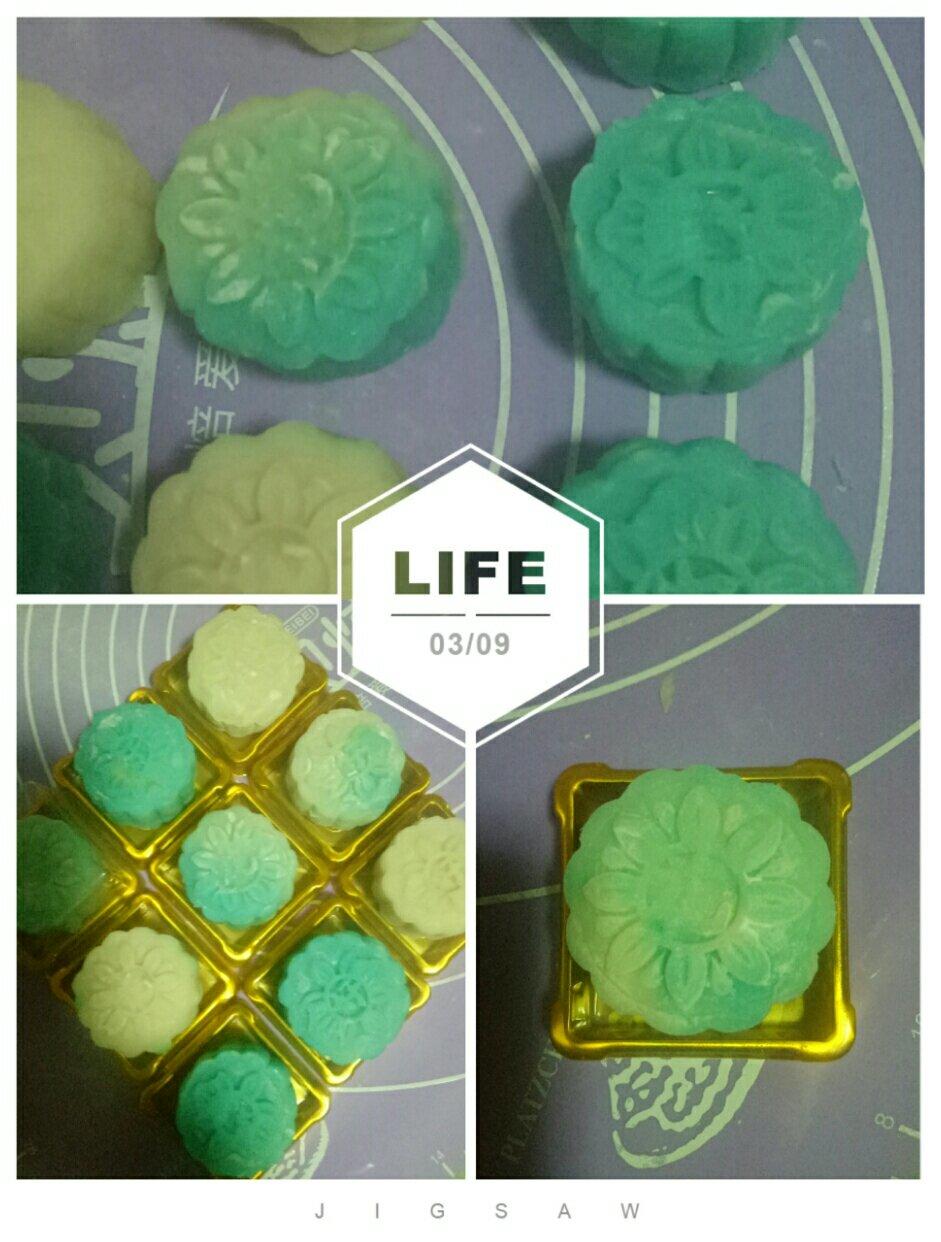 冰皮月饼(不会被腻到的奶黄馅)