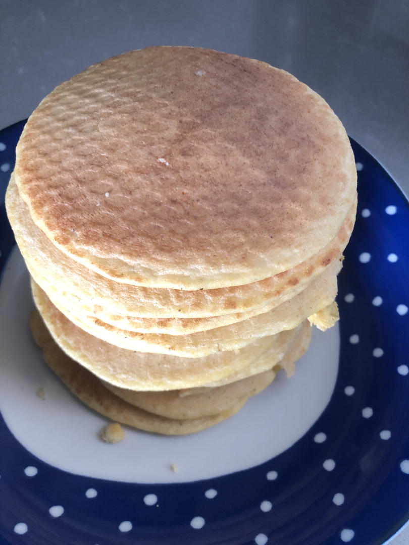 玉米发面饼