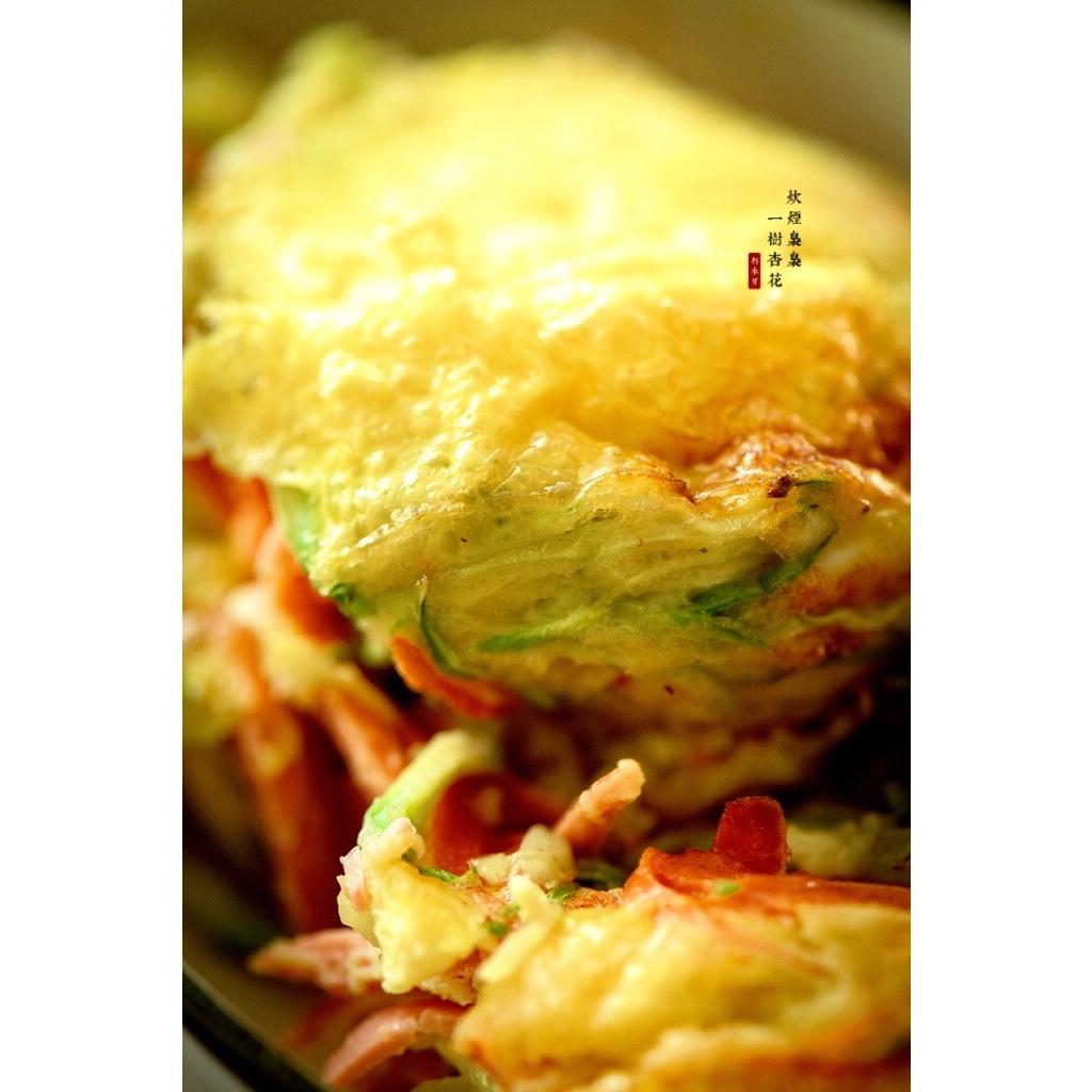 西葫芦火腿烘蛋-【北鼎烤箱食谱】