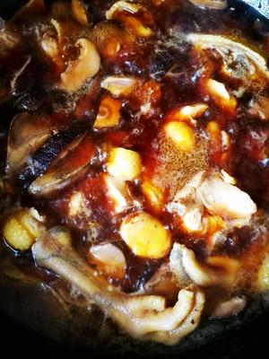 香菇板栗焖鸡（可以吃下2碗饭，春季长身体最佳配饭菜）的做法 步骤4