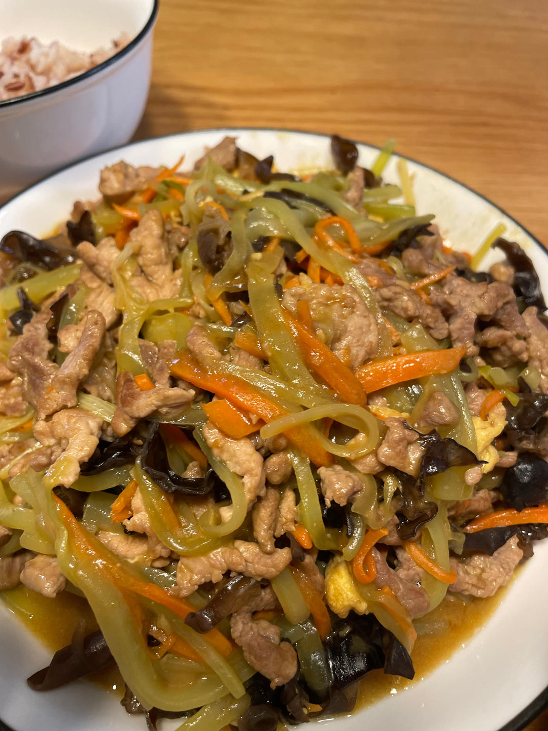 超级下饭鱼香肉丝（不辣版）