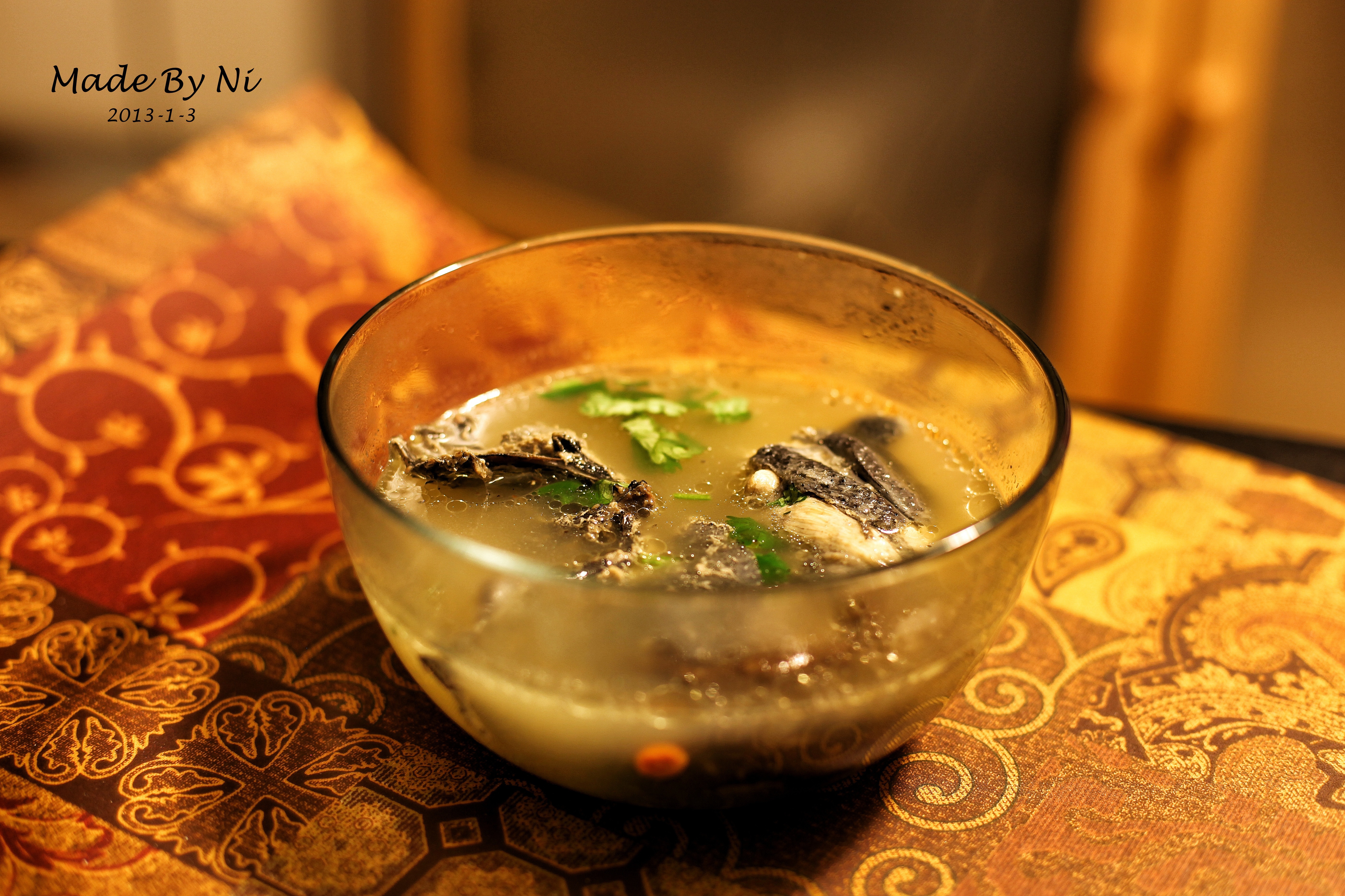 香菇乌鸡汤