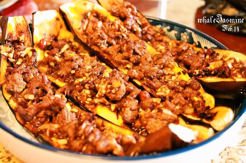 肉沫烤茄子