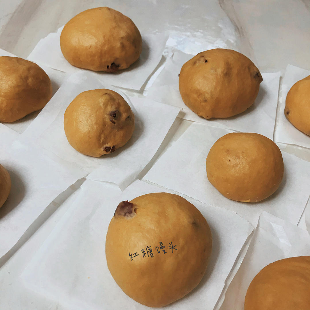 一直被模仿，从未被超越——自然开花红糖枣馒头（更加松软版）