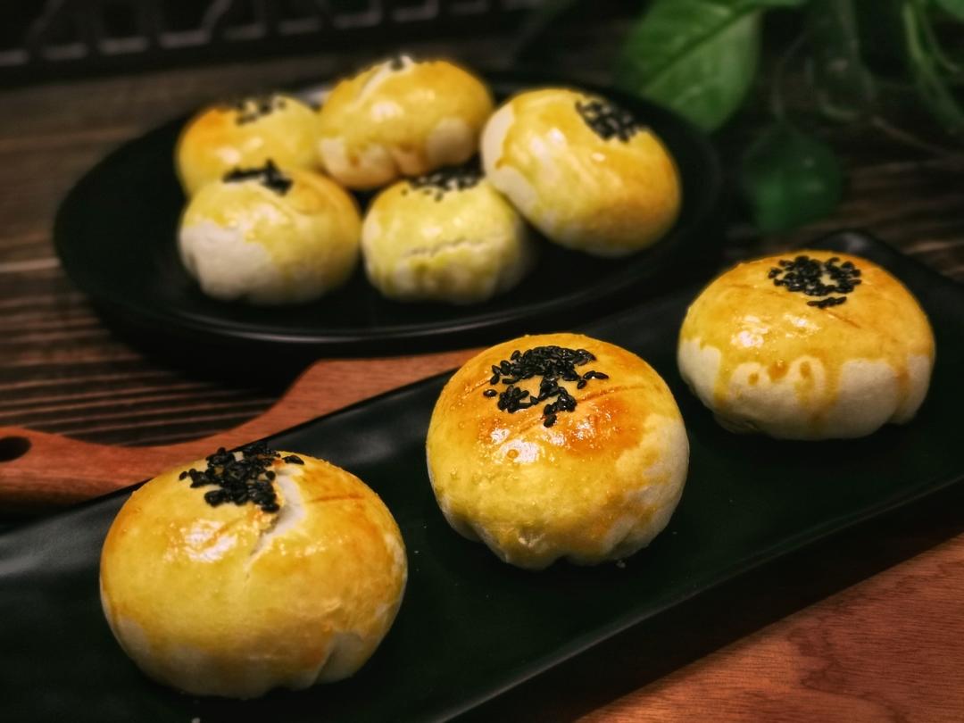 没有紫薯？那就吃红薯酥饼吧！