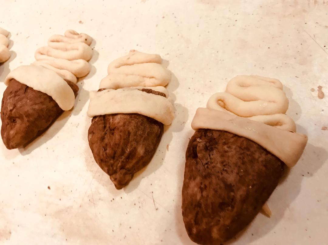 （原创）孩子爱不释手吃完还想要的冰激凌蔓越莓馒头