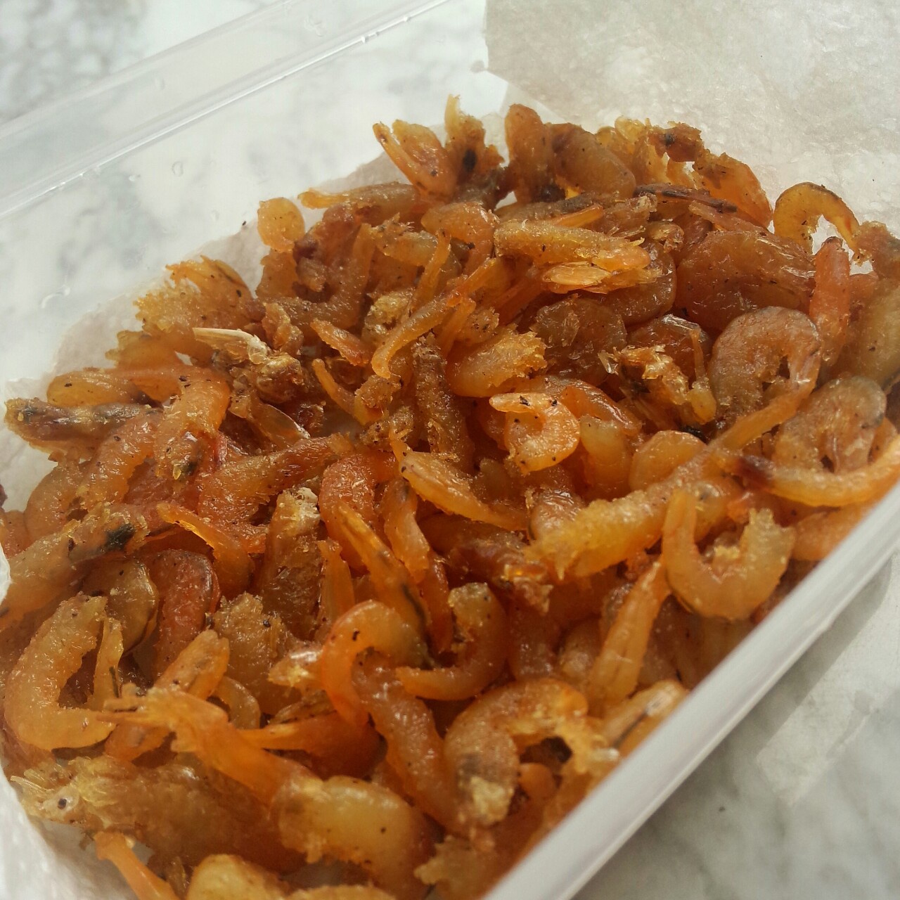 马猴梅子烧黄酒桑做的油炸海米