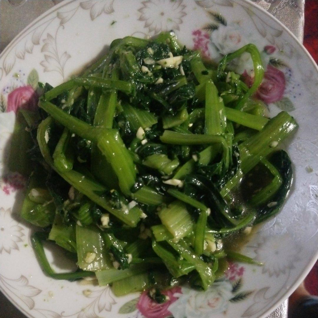 凉拌小油白菜