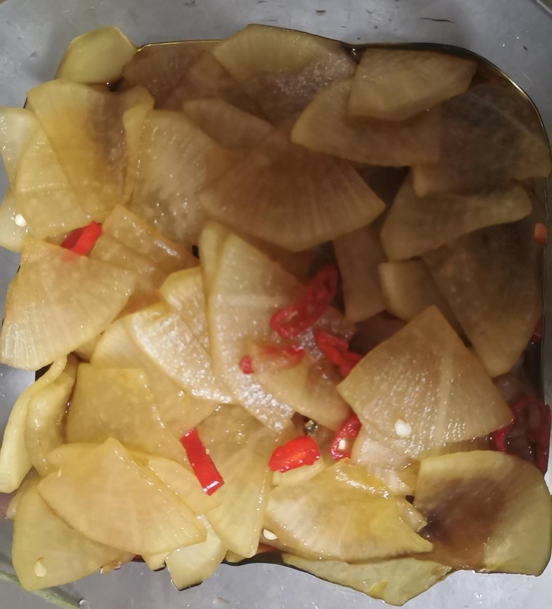 酸辣脆爽的萝卜，当零食都非常好