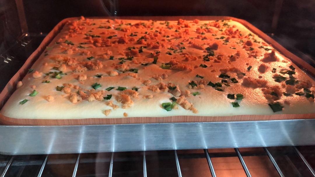 香葱肉松肥蛋糕卷～