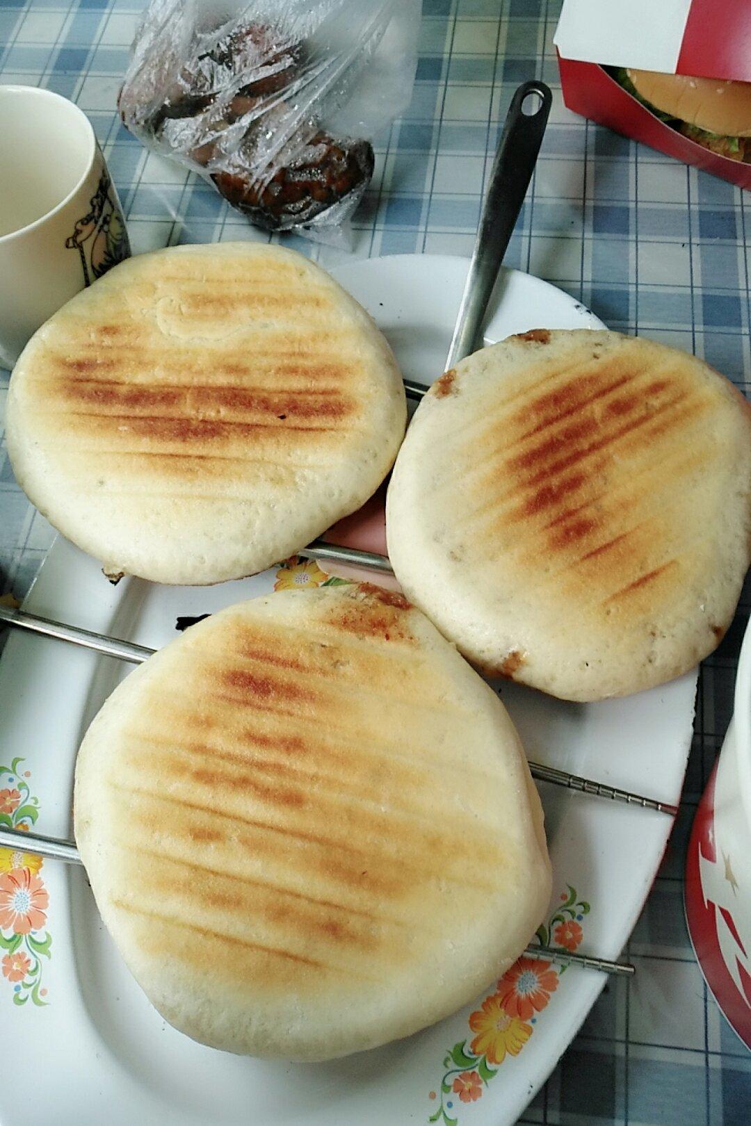 发面葱油饼