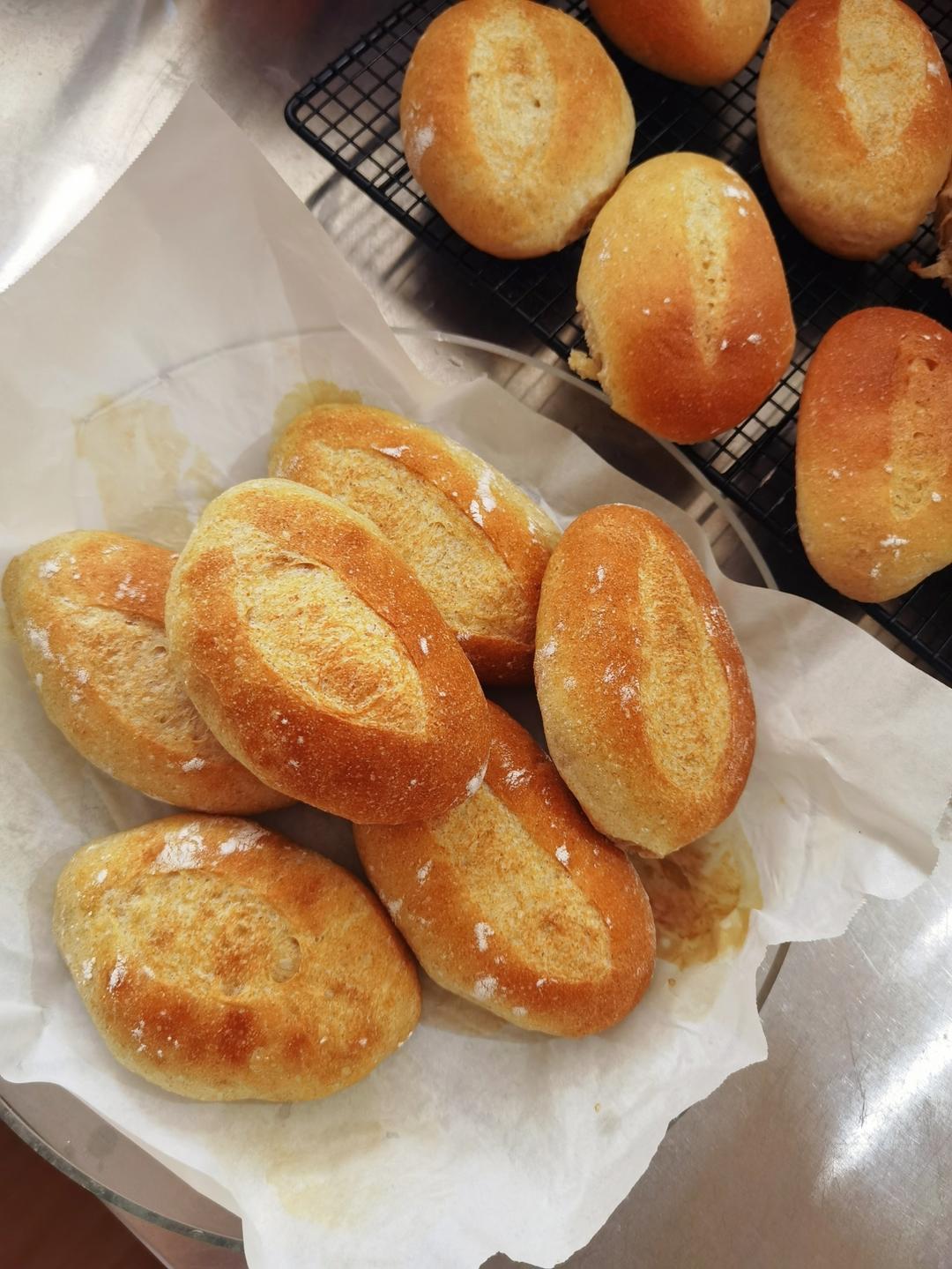 口感非常好的50%全麦主食餐包